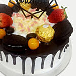 Birthday Special Vanilla Cake 6 Inches