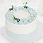 Blueberries Blue Forest Cake