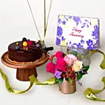 Happy Anniversary Gift Arrangement