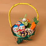 Kinder Joy Easter Gift Basket