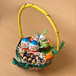 Kinder Joy Easter Gift Basket