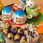 Kinder Joy Easter Gift Basket
