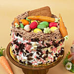 Easter Special Chocolate Sponge Cake 6 Inches