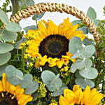 Sunflowers Shine Basket