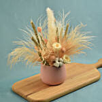 Burst of Sunlight Peachy Vase