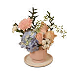 Pretty Floral Pot