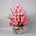 28 Pink Roses Beauty