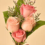 Beautiful Roses In a Vase For Mother's Day