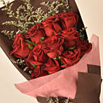 520 Vday Love Red Roses Bouquet