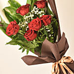Romantic Red Roses Bouquet for 520 Day