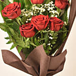 Romantic Red Roses Bouquet for 520 Day