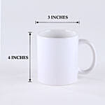 No 1 Dad White Ceramic Mug Hand Delivery