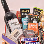 Smashing Wine & Chocolate Hamper