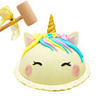 Unicorn Chocolate Pinata Cake