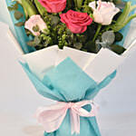 Mixed Roses & Lilies Bouquet