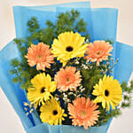 Pleasant Gerberas Bouquet