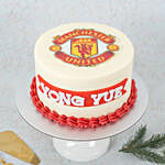 2D Manchester United Rose Lychee Cake 6 inch