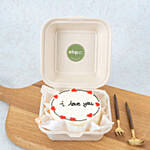 I love you Bento Ondeh Ondeh Cake