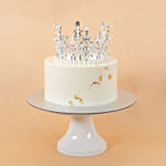 Minimalist Tiara Rose Lychee Cake 6 inch