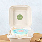 Sweety Blue Bento Rose Lychee Cake