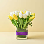 20 Tulips In Vase