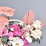 Charming Love Flower Basket