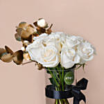 White Roses Arrangement