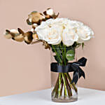 White Roses Arrangement