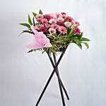 Appreciable Congratulatory Flower Stand