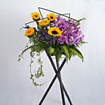 Desire Accomplishment Congratulatory Flower Stand