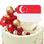 National Day Special Cookies & Cream Cake 6 Inches