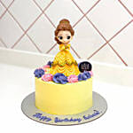 Princess Belle Cake 8 Inches