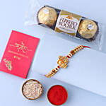 Sneh Shiv Rakhi with Ferrero Rocher