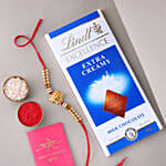 Sneh Shiv Rakhi with Lindt Extra Creamy Milk Chocolate