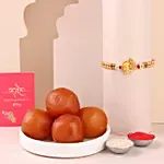 Shiv Rakhi with Gulab Jamun