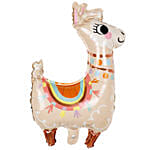 Loveable Llama Foil Balloon 45 inch