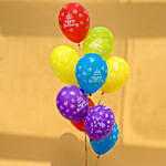 Happy Birthday Printed Latex Balloons