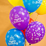 Happy Birthday Printed Latex Balloons