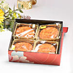 Happy Mid Autumn Festival Flowers with Moon Cakes