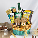 Bubbles & Snack Gift Basket