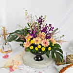 Garden Fresh Flowers Arrangement