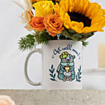 Get Well Soon Flowers Mug