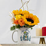 Get Well Soon Flowers Mug