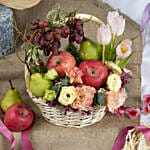 Small Fruits and Flowers Basket