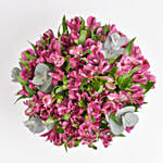 Purple Peruvian Lily Arrangement