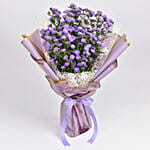 October Birthday Aster Flowers Bouquet