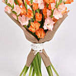 October Birthday Gladiolus Flower Bouquet