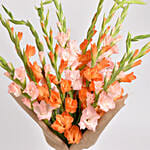 October Birthday Gladiolus Flower Bouquet