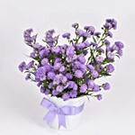 October Birthday Purple Aster Floral Arrangement
