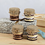 Brownie Cake Jar Set of 4